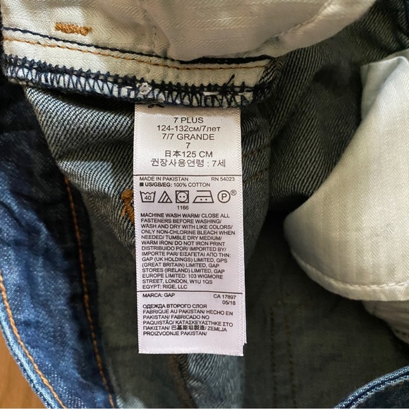 Gap Kids Sz 7 Plus Girlfriend Jeans NEW - Picture 8 of 13